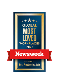 #2 Global Most
Loved Workplace