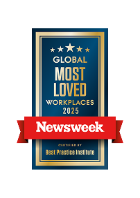 #2 Global Most
Loved Workplace
